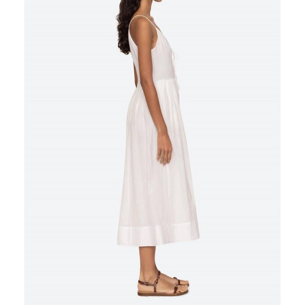 NEW SEA zora midi dress in pearl - Picture 3 of 5